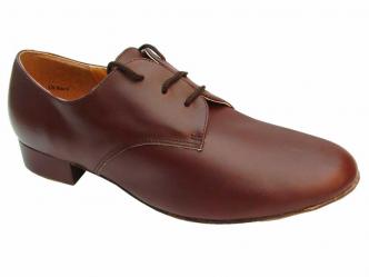 dansschoenen bruin leder  